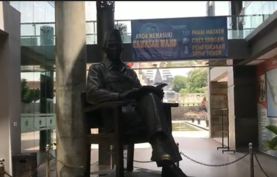 Museum dan Perpustakaan Bung Karno di Kota Blitar sementara ditutup. (metrotv)