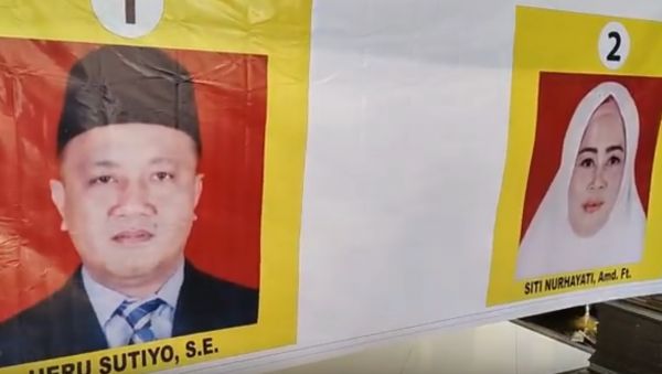 Pasutri di Sidoarjo Bertarung Jadi Kades