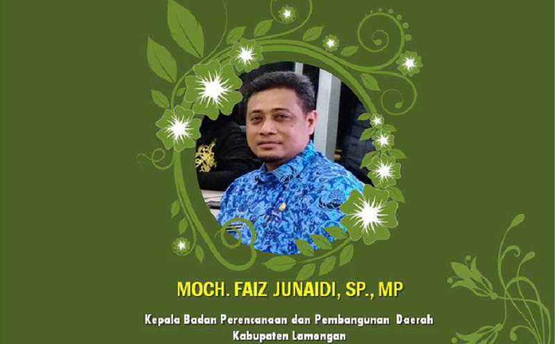 Kepala Bappeda Kabupaten Lamongan, Mochamad Faiz Junaidi meninggal dunia terpapar covid-19 (Foto / Istimewa)