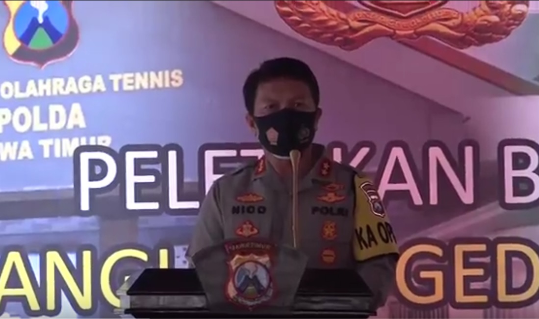 Kapolda Jatim Irjen Pol Nico Afinta (metrotv)