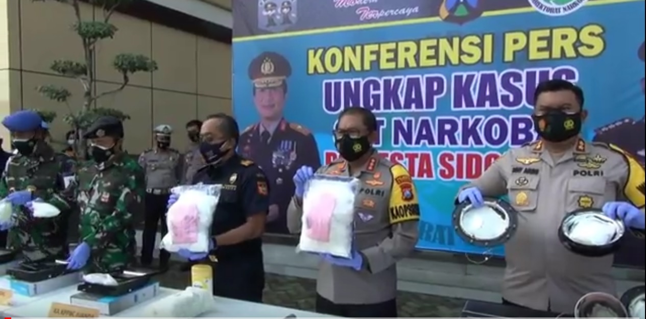 Penyelundupan 6 Kilogram Sabu dari Malaysia Digagalkan