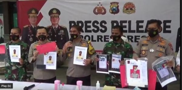 Polisi Tangkap Penyebar Hoaks Kasdim Gresik Meninggal Usai Divaksin