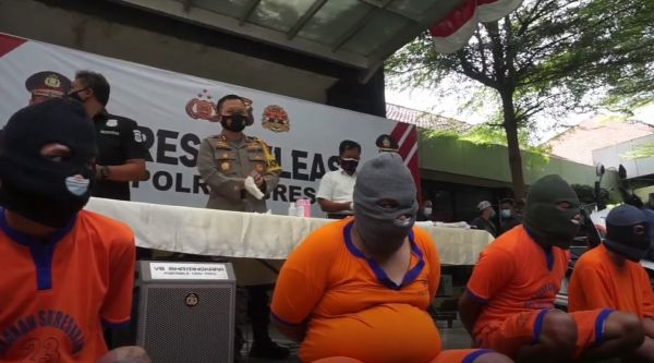 7 Kali Beraksi di Gresik, Komplotan Curanmor Diringkus