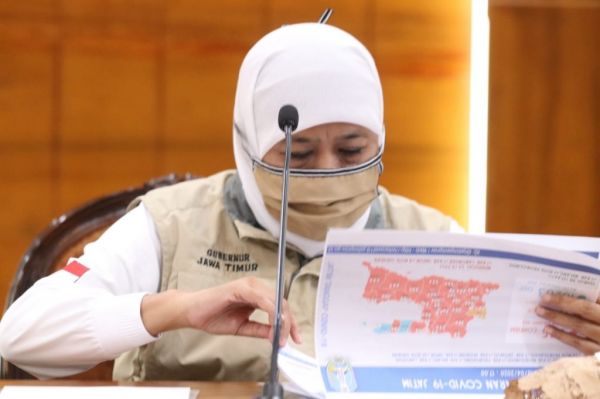 Bertambah, PPKM Jilid II di Jatim Jadi 17 Daerah