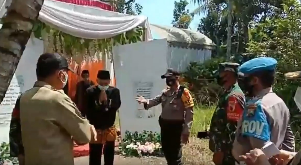 Dua Pesta Pernikahan di Trenggalek Dibubarkan