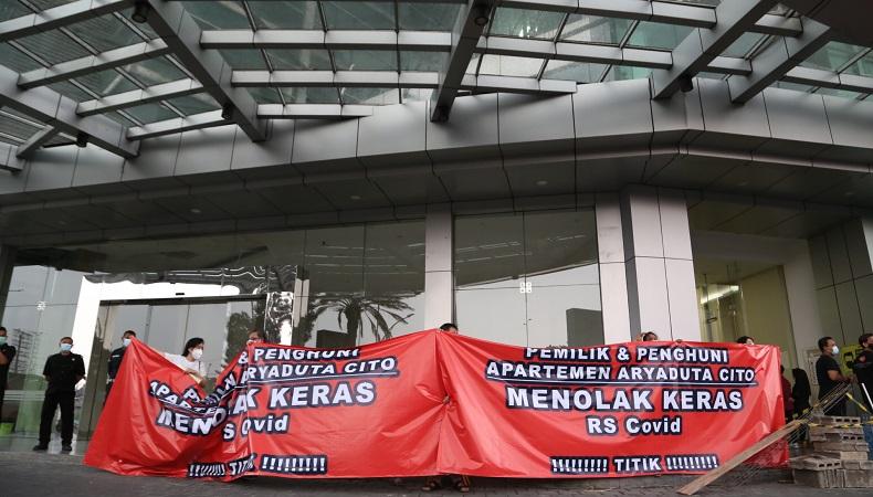 Didemo Berjilid, Pengoperasian RS Khusus Covid Siloam Ditunda