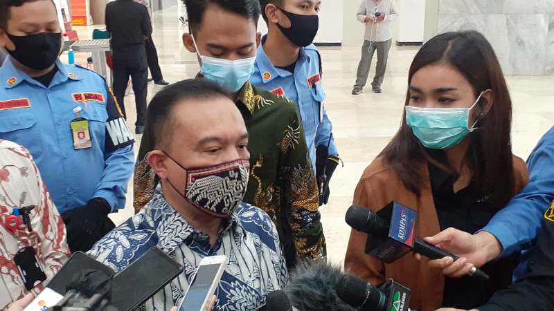 Ketua Ketua Satuan Tugas (Satgas) Lawan Covid-19 DPR Sufmi Dasco Ahmad. Medcom.id