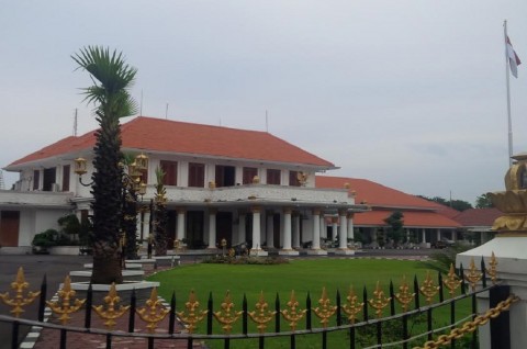 Gedung  Negara Grahadi di Surabaya  (ft/medcom.id)