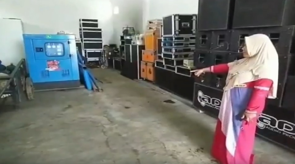 Pikap dan Sound System Hajatan Digondol Maling