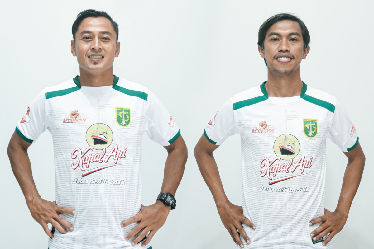 Samsul Arif dan Ady Setiawan resmi menjadi pemain Persebaya. (ft/persebaya)