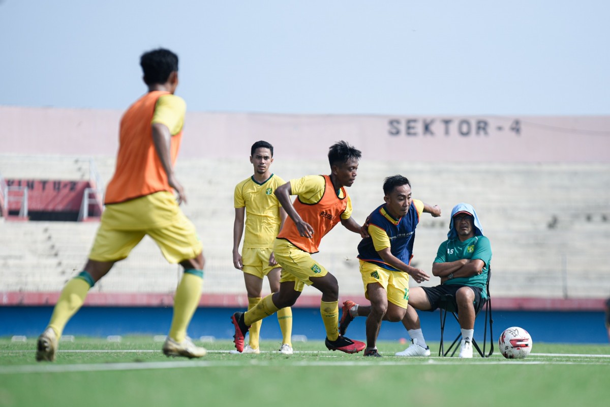 Latihan Tertutup, Persebaya Nyaman di Stadion Gelora Delta Sidoarjo