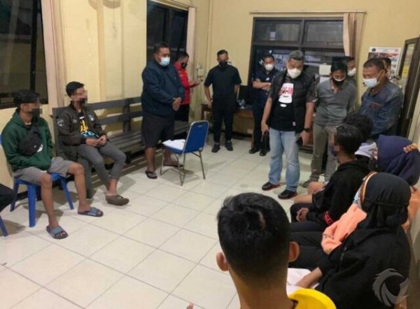 Aniaya Warga dan Menjarah Warung, Belasan Oknum Perguruan Silat Kera Sakti Ditangkap