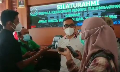 Kasi Intelejen Kejari Tulungagung,  Agung Tri Radityo. (metrotv)