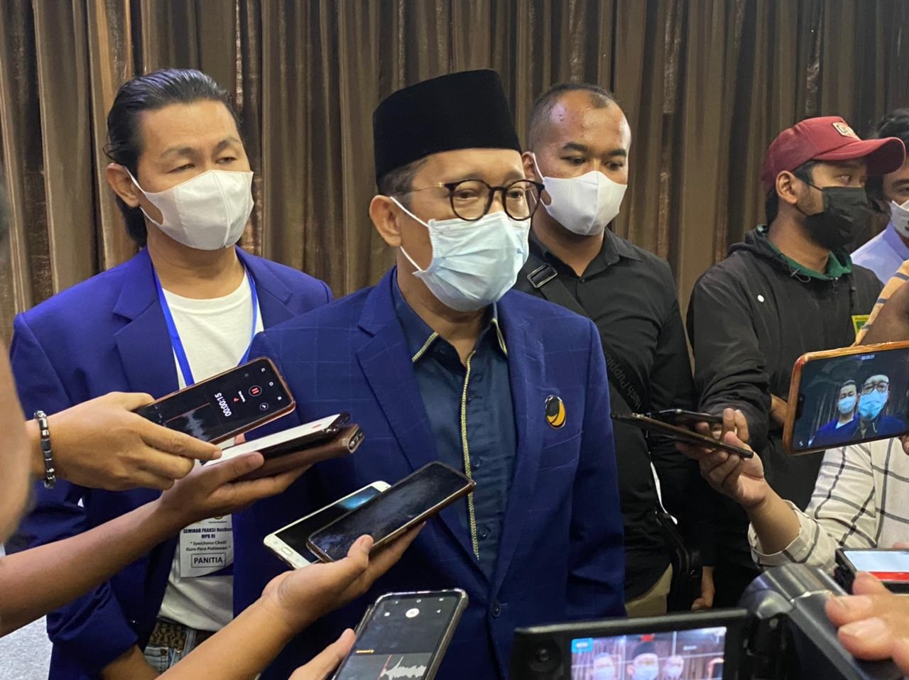 Ketua DPP Partai Nasdem Bidang Agama dan Masyarakat adat, Hasan Aminuddin 