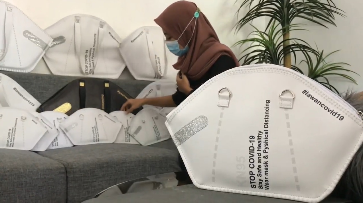 Cari Peluang Bisnis, Desain Tas Berbentuk Masker Medis Laris Manis