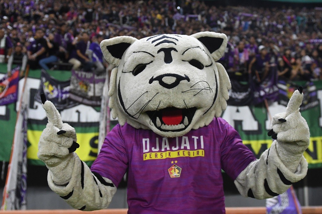 Maskot Persik Kediri (Foto / Istimewa)