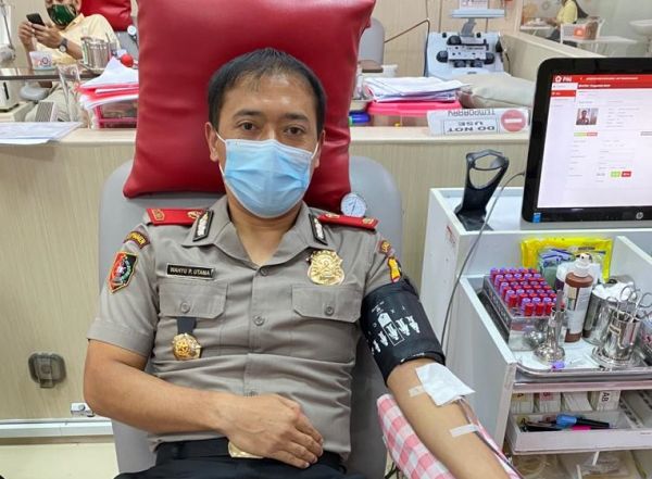 Stok Darah Menipis, Sespimmen Polri Galang Donor Serentak