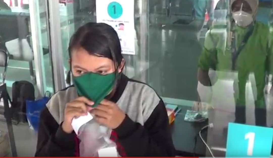 Alat GeNose mulai disediakan di Pelabuhan Tanjung Perak (Foto / Metro TV)