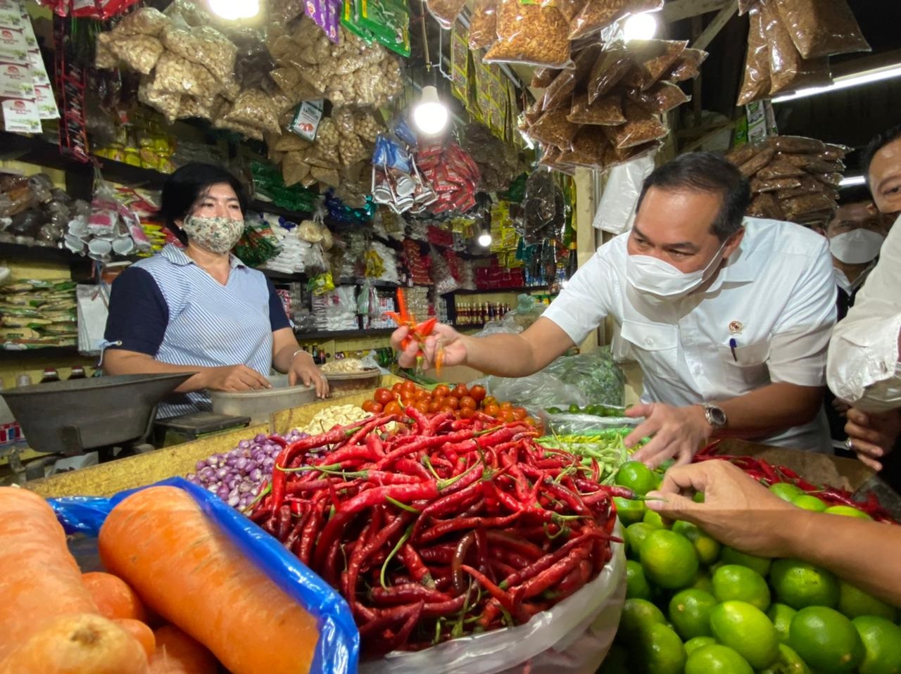 Mendag: Harga Komoditi Pasar di Jatim Terbaik