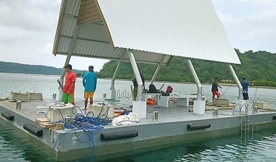 Baru Diperbaiki, Rumah Apung Bawean Rusak