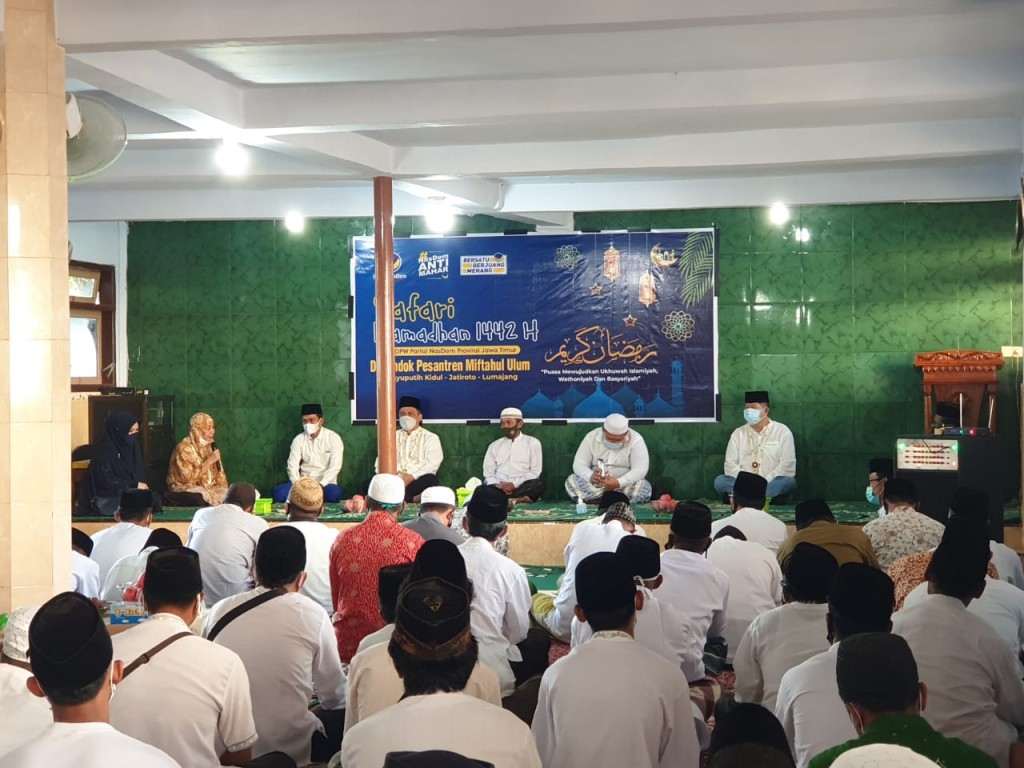 Safari Ramadan, NasDem Bangun Kekuatan Kultural di 14 Ponpes Jatim