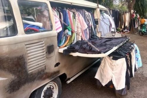 Pakaian bekas diburu warga Lamongan jelang lebaran (Foto / Istimewa)