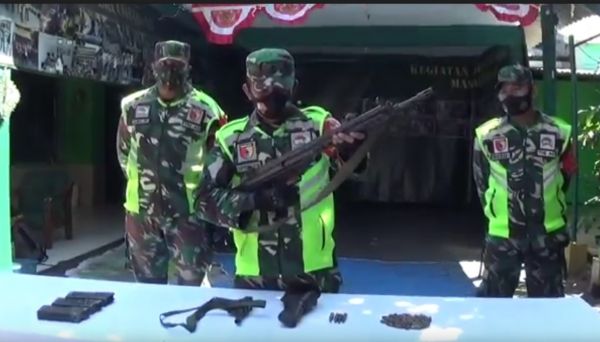 Dua Senpi Laras Panjang Ditemukan di Sukolilo, Amunisi Lengkap!