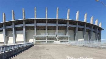 Stadion Gelora Jaka Samudera disiapkan sebagai lokasi karantina pemudik. (ist)