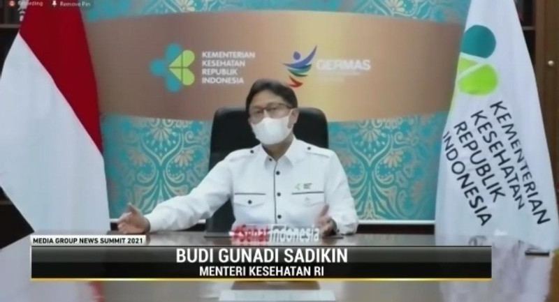 Menteri Kesehatan (Menkes) Budi Gunadi Sadikin. Dok. Metro TV