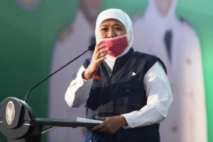 Gubernur Jawa Timur, Khofifah Indar Parawansa (Foto / Metro TV)