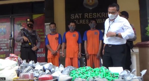 Pria Jombang Racik Bahan Peledak,  Belajar dari Google!
