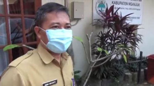 Kepala BKD Nganjuk, Adam Mujiharto (Foto / Metro TV)