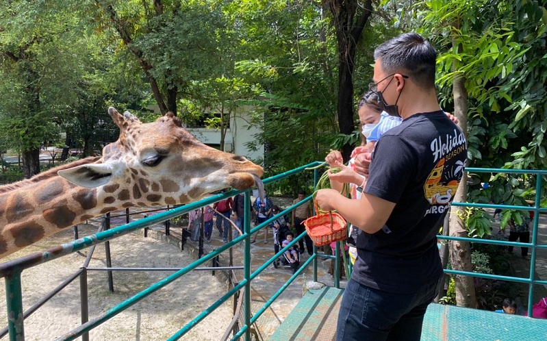 Pengunjung KBS membeludak selama libur lebaran (Foto / Istimewa)