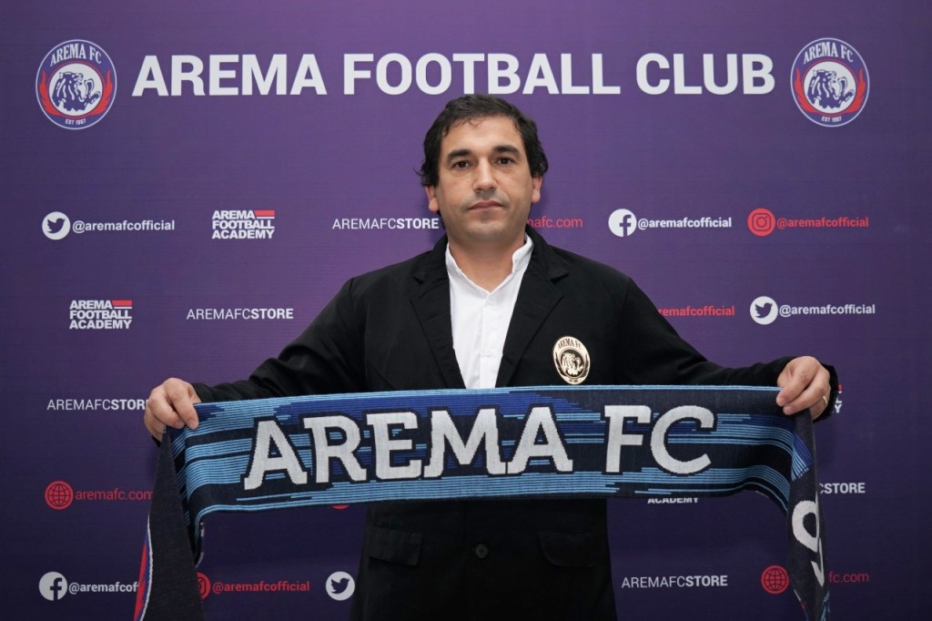 Pelatih baru Arema FC, Eduardo Filipe Arroja Almeida (Dok. LIB)