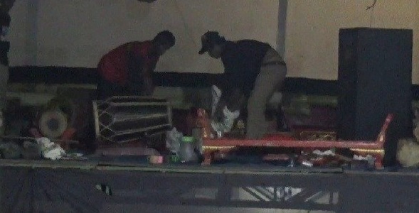 Timbulkan Kerumunan, Polisi Bubarkan Pertunjukkan Wayang Kulit di Jombang