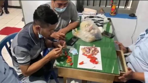 Petugas Lapas Jombang Gagalkan Penyelundupan Sabu dalam Cabai