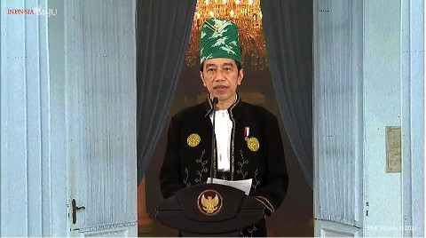 Jokowi Sebut Pendalaman Nilai Pancasila Tak Bisa dengan Cara Biasa
