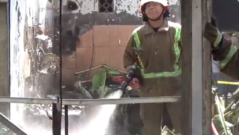 Rumah Terbakar, Pasutri Jombang Terluka