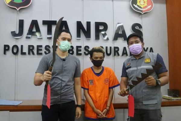 Tawuran Antar Geng di Surabaya, Dua Pelaku Diringkus