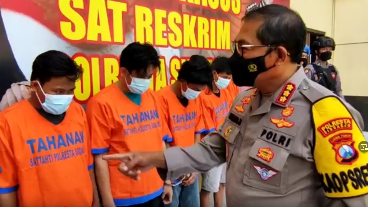 Semua Preman Bungurasih Pengeroyok Marinir Ditangkap