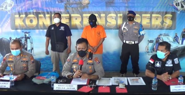 Ditpolairud Polda Jatim Gagalkan Pengiriman 22.200 Ekor Benih Lobster Ilegal