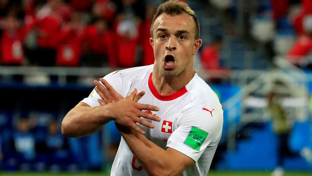 Kapten Tim Swiss, Xherdan Shaqiri (ist)