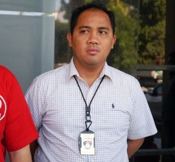 Kepala Unit Harta dan Benda (Harda), Satreskrim Polrestabes Surabaya, AKP Giadi Nugraha (Foto / Metro TV)