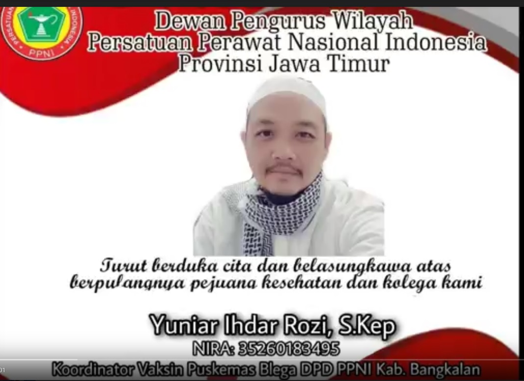 Nakes di Bangkalan Meninggal Positif Covid-19,  Sudah 2 Kali Vaksin!