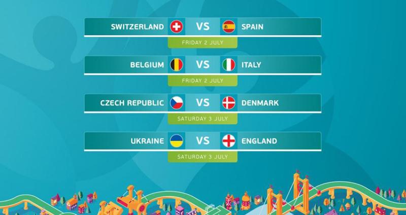 Jadwal perempat final Euro 2020