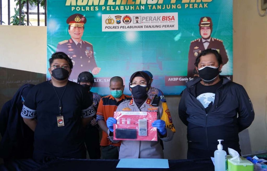 Jadi aktivis anti narkoba malah justru membuat HA mengetahui jaringan penjualan sabu (Foto / Metro TV)