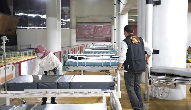 Rumah Sakit Lapangan Tembak Surabaya Dibuka, Begini Mekanismenya