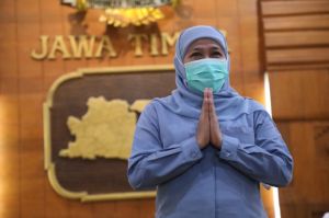 Instruksi Khofifah, Warga Jatim Sholat Iduladha di Rumah!