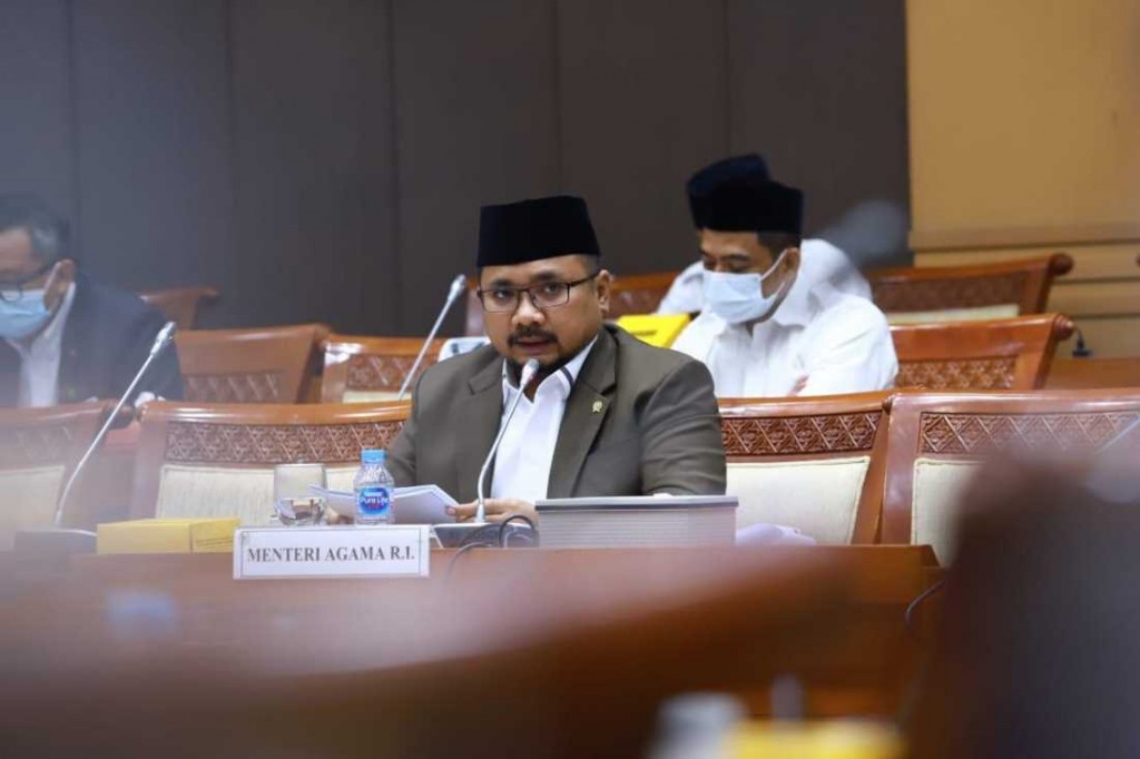 Menteri Agama Yaqut Cholil Qoumas