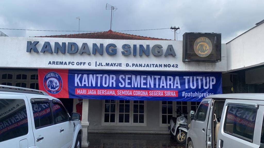 PPKM Darurat, Arema Tutup Kandang Singa